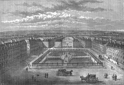 Soho Square, ca. 1700, 1897 door Unbekannt