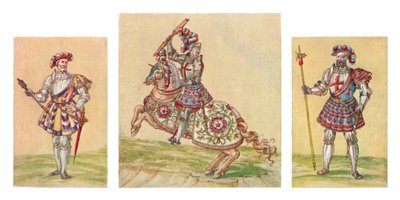 Soldaten uit de Tudorperiode door Unbekannt