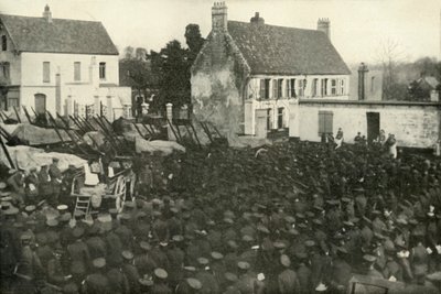 Ergens in Frankrijk, 1919 door Unbekannt