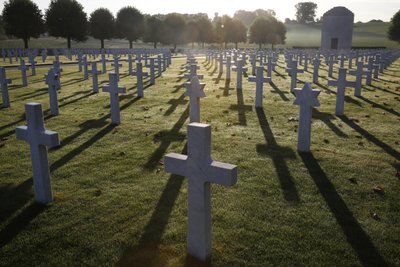 Somme Amerikaanse begraafplaats, Bony, Frankrijk door Unbekannt