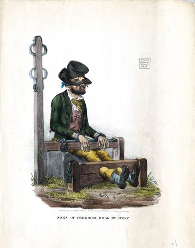 Zonen van de vrijheid, hoor mijn verhaal, 1834 door Unbekannt
