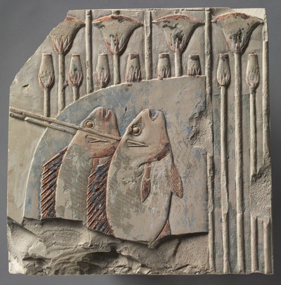 Vissen spiesen, circa 667-647 v.Chr. door Unbekannt