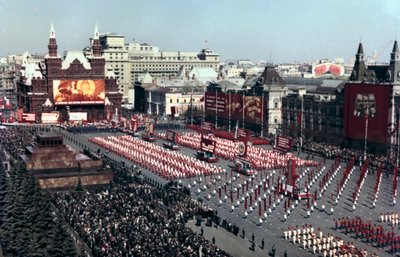 Sportparade, Rode Plein, Moskou, 1972 door Unbekannt