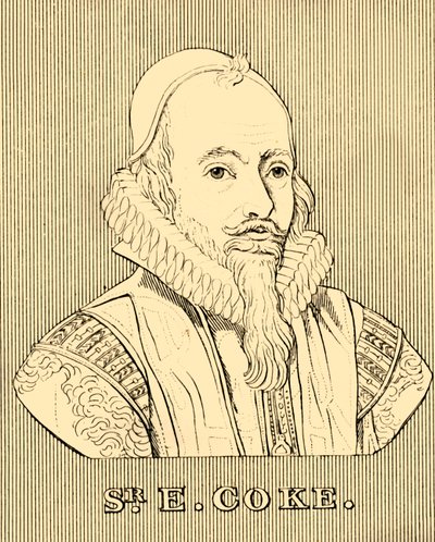 Sr. E. Coke, 1552-1634, 1830 door Unbekannt