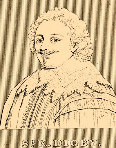 Sr. K. Digby, 1603-1665 door Unbekannt