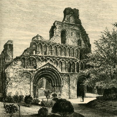 St. Botolphs Priory, 1898 door Unbekannt