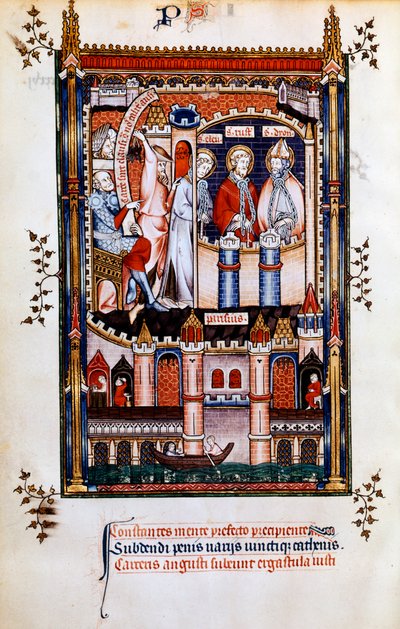 Sint Denis in ketenen, 1317 door Unbekannt