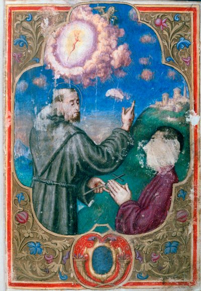 Sint Franciscus en de Doge Francesco Dona, Orde van de Doge door Unbekannt