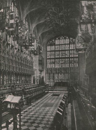 St. Georges Kapel, Windsor, 1910 door Unbekannt