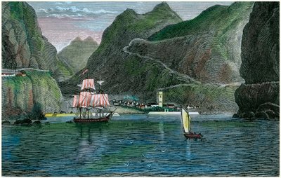 Sint Helena, ca. 1875 door Unbekannt