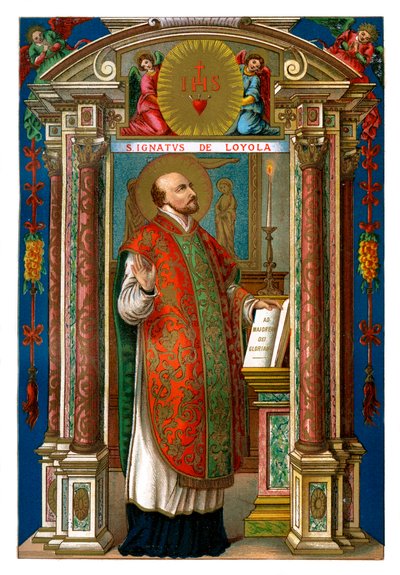 St. Ignatius van Loyola, 1886 door Unbekannt