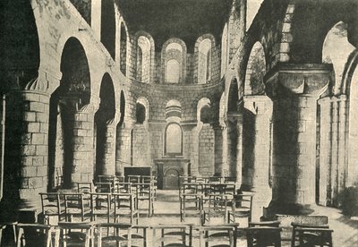 St. Johns Kapel, Tower of London, Normandische Architectuur, 1908 door Unbekannt