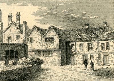 St. Katherines Hospital - De Broederhuizen in 1781, ca. 1872 door Unbekannt