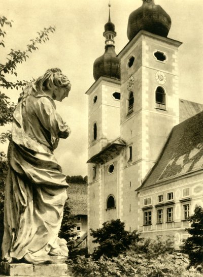 St Lambrechts Abdij, Sankt Lambrecht, Stiermarken, Oostenrijk, c1935 door Unbekannt