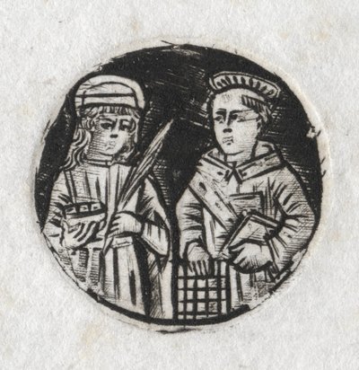 St. Laurentius en St. Lucia, c. 1487 door Unbekannt
