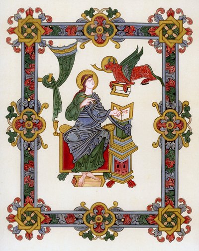 Sint Lucas, 1010-1020 door Unbekannt