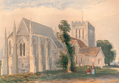 St. Mary, Madley, Herefordshire, 19e eeuw door Unbekannt