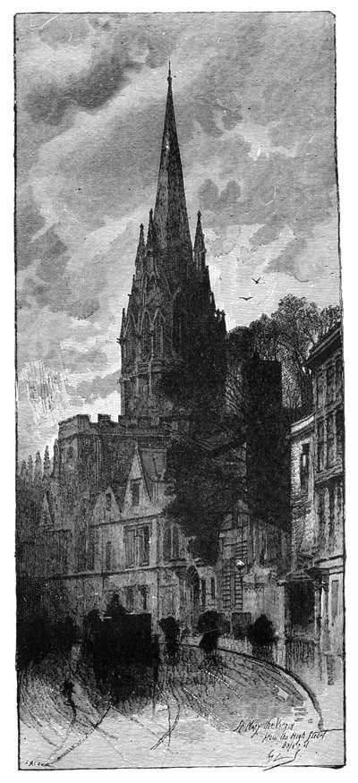 St Marys, Oxford, 1900 door Unbekannt
