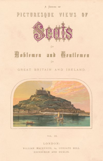 St Michaels Mount, ca. 1880 door Unbekannt