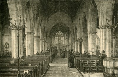St. Nicolaaskerk: Het schip, 1886, 1898 door Unbekannt