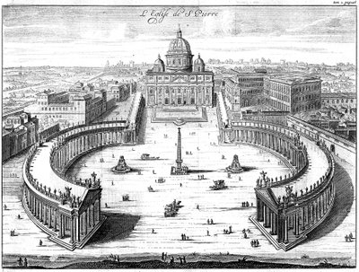 Sint-Pietersbasiliek, Rome door Unbekannt