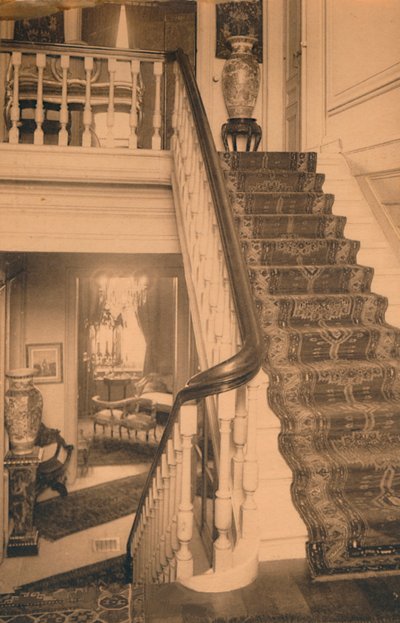 Trap in de Cubaanse ambassade in Brussel, België, 1927 door Unbekannt