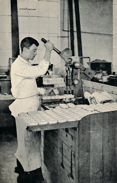 Stempelblokken van Zeep, ca. 1917 door Unbekannt