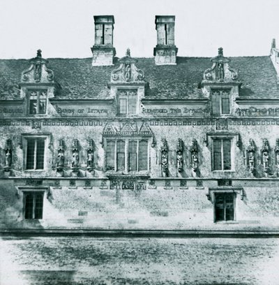 Stapleford Hall, Oostelijke Voorzijde door Unbekannt