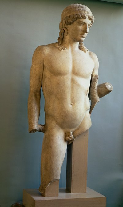 Standbeeld van Apollo, Grieks door Unbekannt