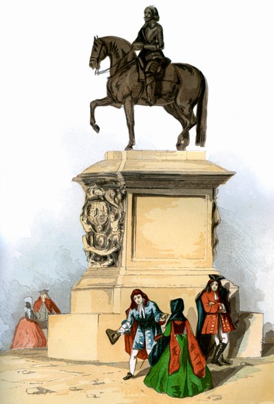 Standbeeld van Karel I, Charing Cross, Londen door Unbekannt