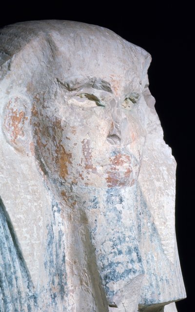 Standbeeld van Djoser, oude Egyptische farao, 27e eeuw v.Chr. door Unbekannt