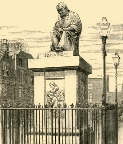 Standbeeld van Johnson, 1898 door Unbekannt