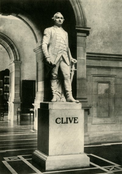 Standbeeld van Lord Clive, 1925 door Unbekannt
