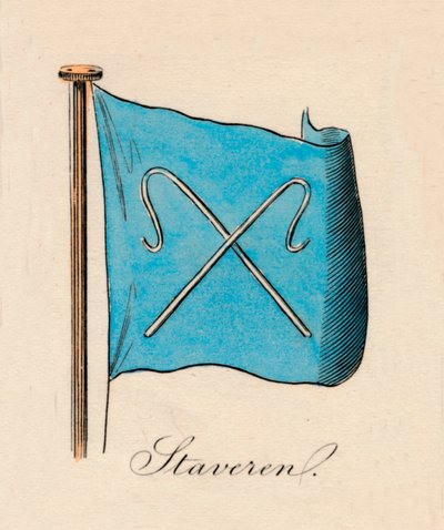 Staveren, 1838 door Unbekannt