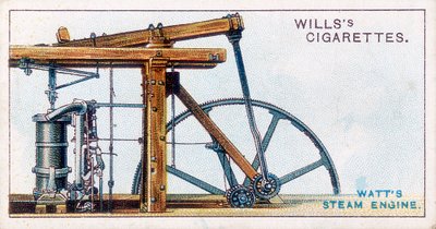 Stoommachine door James Watt, 1915 door Unbekannt