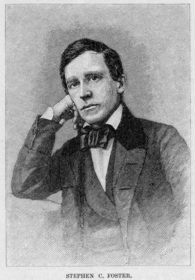 Stephen C Foster, 19e eeuw door Unbekannt