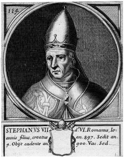 Stefanus VII, paus van de Katholieke Kerk door Unbekannt