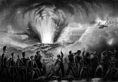 Bestorming van Badajoz, Spanje, Peninsulaire Oorlog, 6 april 1812 door Unbekannt