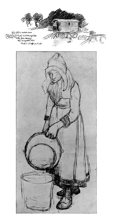 Studies door Edward Stott, 1901 door Unbekannt