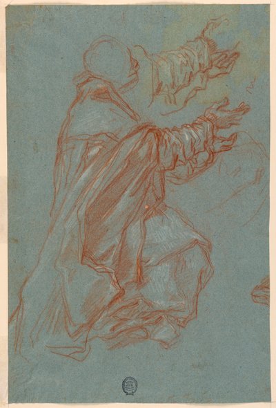 Studies voor de graflegging van Christus door Unbekannt