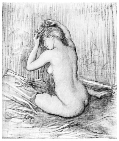 Studie, 1901 door Unbekannt