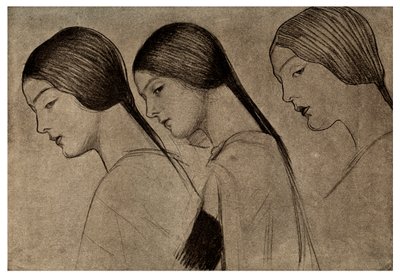 Studie, 1901 door Unbekannt