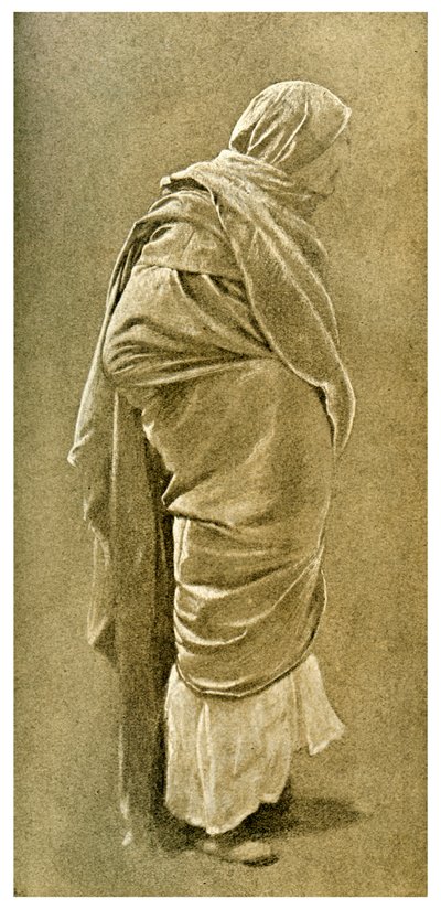 Studie voor Volumnia die Brutus en Sicinius Verwijt, 1895 door Unbekannt