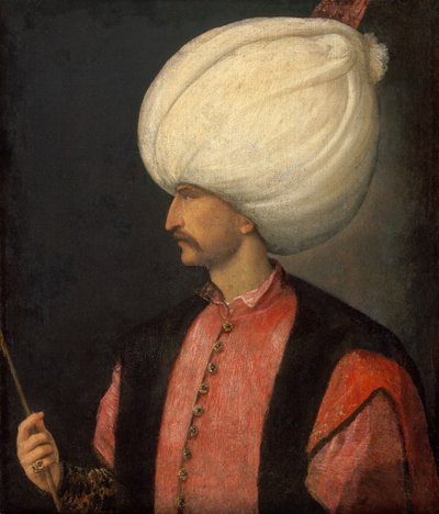 Sultan Suleiman I de Prachtige, 1530-1540 door Unbekannt