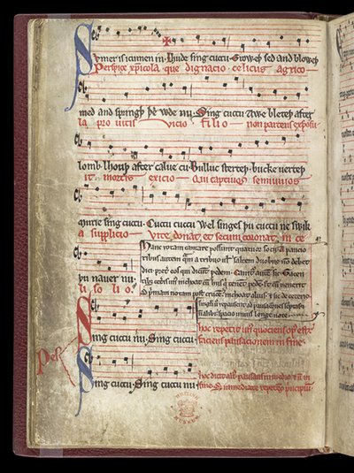 Sumer Is Icumen In, ca. 1260-1270 door Unbekannt