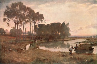 Zomeravond, 1895, ca. 1902 door Unbekannt