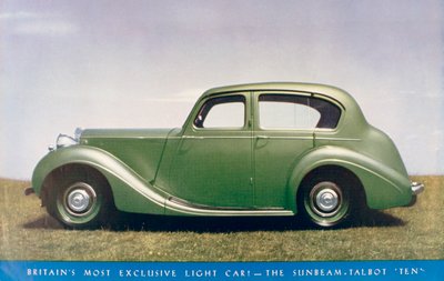 Sunbeam Talbot Ten motorwagen, 1939 door Unbekannt