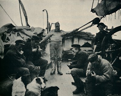 Zondagmiddag aan boord, 1895 door Unbekannt