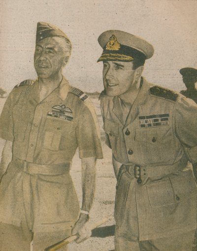 Opperbevelhebber Geallieerden Z.O. Azië, 1943-44 door Unbekannt