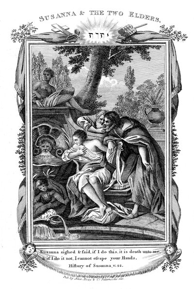 Susanna en de Twee Ouderen, ca. 1804 door Unbekannt